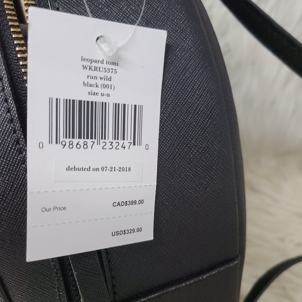 Kate spade wild leopard mini back pack - Picture 5 of 5